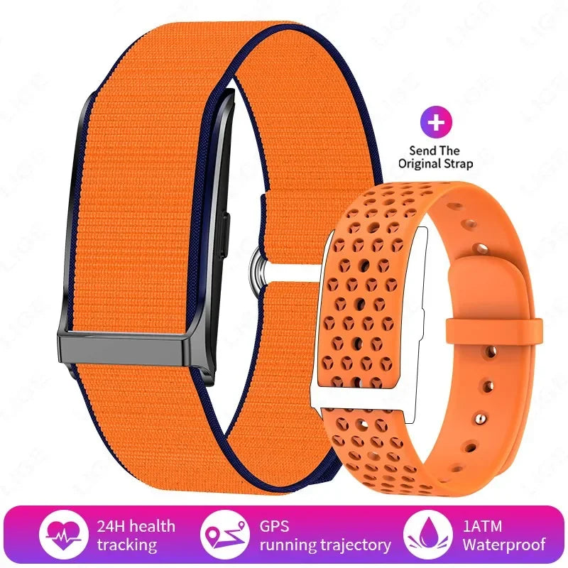 Smart Fitness Watch with Heart Rate, GPS & 127 Sports Modes
