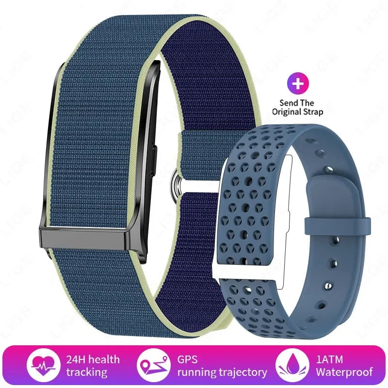 Smart Fitness Watch with Heart Rate, GPS & 127 Sports Modes
