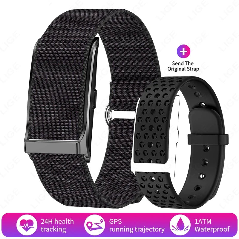Smart Fitness Watch with Heart Rate, GPS & 127 Sports Modes